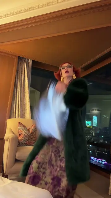 The toss and the dance shot