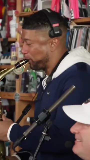 The sax solo shot