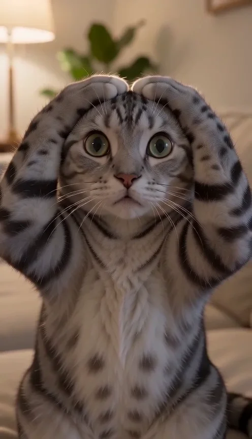 Bad Times Cat Video AI video example